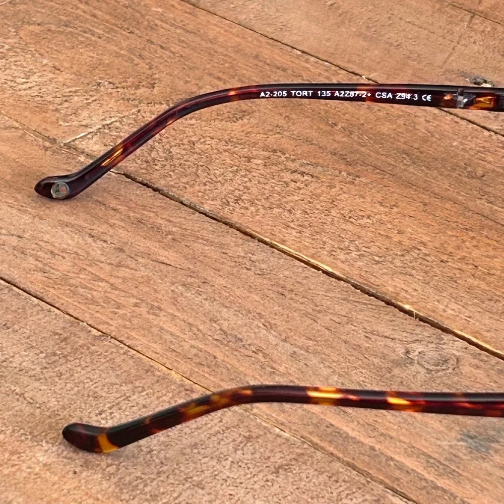 Hilco A2-205 Tortoise Shell Oval Eyeglasses Frames 135mm A2Z87-2+‎